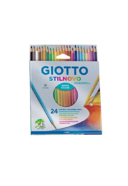 Estojo Lapis de Cor Aquarelavel C/24 Stilnovo Giotto